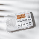 Sangean SG-108 AM/FM-Stereo Radio-TM Pocket Radio, White