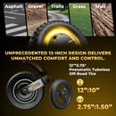 Patinete eléctrico todoterreno isinwheel GT4 de 2400 W con motor dual