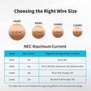 Renogy TRAYCB-8FT-4 4AWG Wire Copper Tray Cable