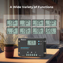 Controlador de carga solar con conexión a tierra negativa Renogy Wanderer de 10 amperios, 12 V/24 V, PWM