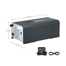 Renogy 12V 3000W Inverter charger,100~120Vac adjustable (NEW)