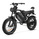 HappyRun G70 Dual Battery Fast Electric Cargo Bike Green