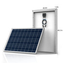 Kits de paneles solares para vehículos recreativos ACOPOWER de 200 W y 12 V, controlador de carga MPPT de 30 A 