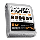 Lona de polietileno superresistente de 100' x 100' 