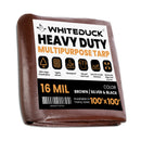 Lona de polietileno superresistente de 100' x 100' 