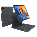 Zagg - Pro Keys Bluetooth Keyboard Case For Apple Ipad Pro 12.9 (2021 / 2020 / 2018) - Charcoal