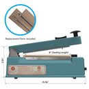 12” Impulse Bag Sealer with Cutter – UL Listed