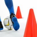Hi-Vis Orange Sport Training Cones - Pack of 12