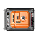 Genmax GM9000iED Portable Inverter Generator, 9000W Super Quiet Dual Fuel Portable Engine with Parallel Capability