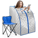 Durasage Health - Sauna personal con calefacción por infrarrojos, generador ionizador de aire, más de 5 niveles de temperatura y hasta 30 minutos de duración