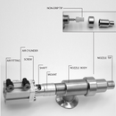Conjunto de boquilla dispensadora de 14 mm