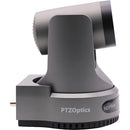 Cámara PTZ PTZOptics Move 4K SDI/HDMI/USB/IP con zoom óptico de 20x (gris)