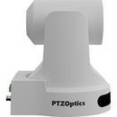Cámara PTZ PTZOptics Move SE SDI/HDMI/USB/IP con zoom óptico de 12x (blanca)
