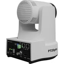 Cámara PTZ PTZOptics Link 4K SDI/HDMI/USB/IP con zoom óptico 20x (blanco)