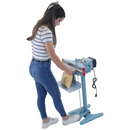 Selladora de bolsas de pie de doble calor por impulso de 18 pulgadas