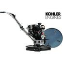Allanadora de Hormigón 24" para Bordes 6HP Kohler Flotador Cuchilla Regla Herramienta de Acabado