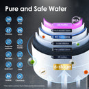 Waterdrop - A1 Reverse Osmosis Hot Cold Water Dispenser with CF Replacement Filter Combo