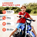 isinwheel A12 Electric Dirt Bike for Kids