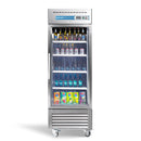 EQCHEN 27 Inch 1 Glass Door Commercial Refrigerator