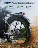isinwheel U8 Ultra Electric Bike for Adults