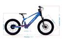Voltaic Youth Electric Dirt Bike 20'' Flying Fox 48V