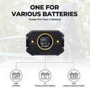 BougeRV Li 20A PWM Solar Charge Controller 12V 24V