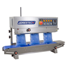 Sellador de banda continuo digital de acero inoxidable 220V 800 con codificador