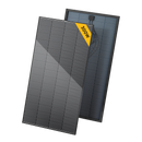 Panel solar monocristalino rígido bifacial 12BB de 300 vatios de BougeRV