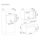 FOTILE - 24'' Built-in Tempered Glass Steam Oven | SCD42-C2T