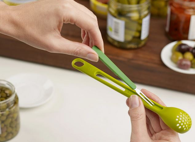 CUILLERE ET PIC A CORNICHON SCOOP & PICK