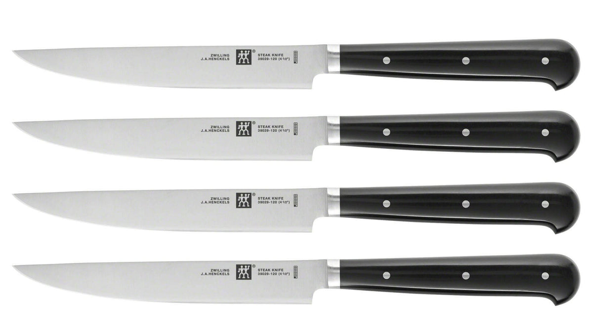 COUTEAUX A STEAK X4