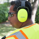 Orejeras con cancelación de ruido de 27dB NRR para protección auditiva