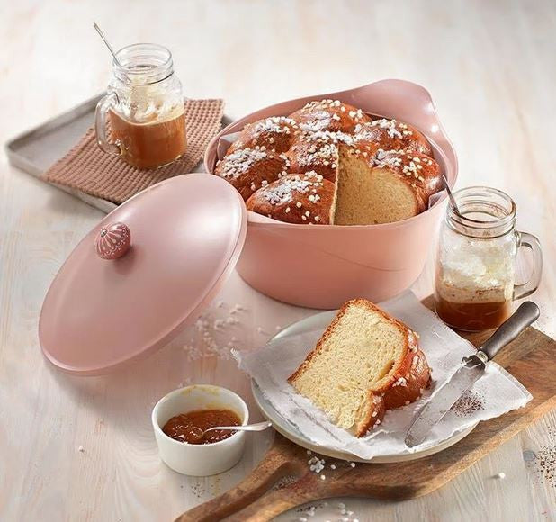 MA JOLIE COCOTTE GRISE 24CM BOUTON DIAMANT