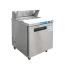 Mesa refrigeradora para preparación de sándwiches EQCHEN de 27 pulgadas