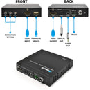 Escalador HDMI a HDMI 4K premium con conversión de PAL a NTSC (XD-4000)