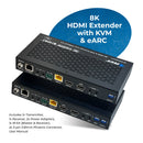 Extensor HDMI y KVM 8K sobre HDBaseT 3.0 hasta 100 metros (BK-EXB330EAU-K)