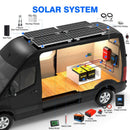Acopower 100W mono
200Ah/1.5kW
(2x100Ah) Li200Ah M500w