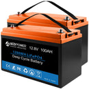 Acopower 100W mono
 300 Ah/1,5 kW
 (3x100Ah) Li-ion 300Ah M400w