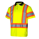 Polo reflectante de seguridad bicolor de alta visibilidad