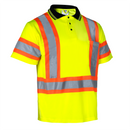 Polo reflectante de seguridad bicolor de alta visibilidad