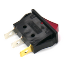 3-Pin Red Rocker Switch