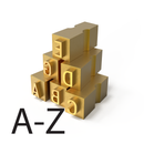 3.5mm Hot Ink Types - Set of A-Z
