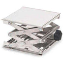Elevador de laboratorio de acero inoxidable Ohaus CLR-LBLFTS020, capacidad máxima de 102 kg, plataforma de 20 x 20 cm