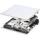 Elevador de laboratorio de acero inoxidable Ohaus CLR-LBLFTS025, capacidad máxima de 111 kg, plataforma de 25 x 25 cm