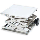 Elevador de laboratorio de acero inoxidable Ohaus CLR-LBLFTS041, capacidad máxima de 45 kg, plataforma de 40 x 40 cm