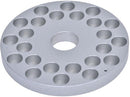 OHAUS 30500584 Uni Block Agitador con placa calefactora para viales de 21 mm