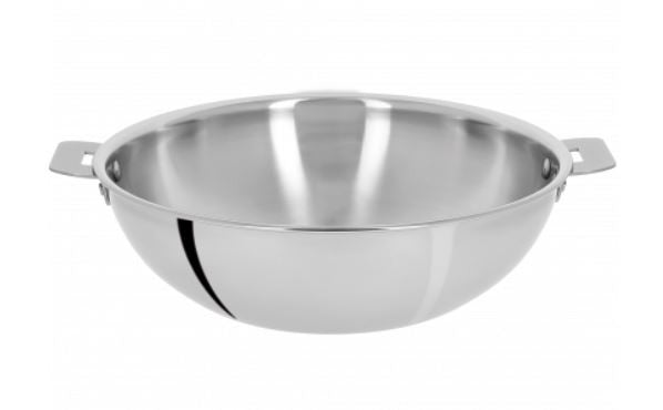 WOK INOX CASTELINE AMOVIBLE 28CM
