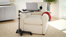 LEVO G2 V16 Rolling Laptop Workstation Stand Cart - WITH MOUSE TRAY and PHONE MOUNT