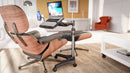 LEVO G2 V16 Rolling Laptop Workstation Stand Cart - WITH MOUSE TRAY and PHONE MOUNT