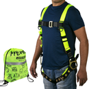 3D Fall Protection Safety Body Harness with Grommets